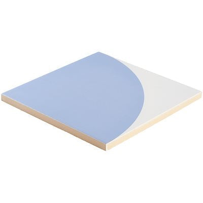 Soho Studio Stacy Garcia Maddox Deco 8" x 8" Azul Ceramic Tile