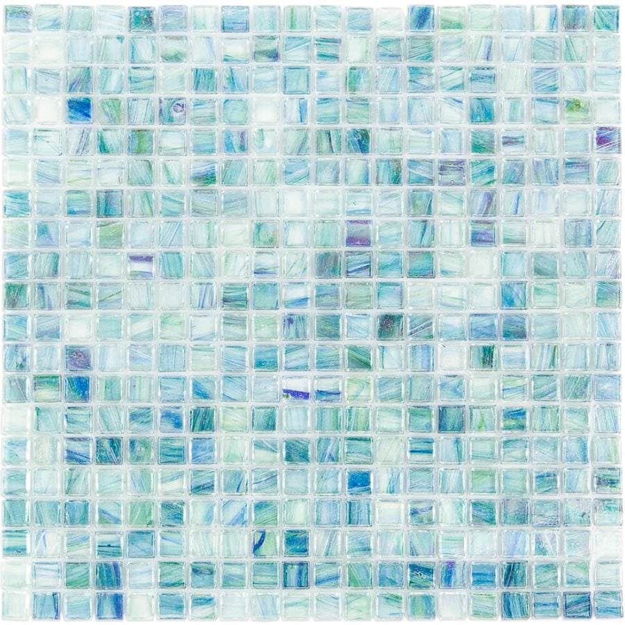 Soho Studio Verve 12.88" x 12.88" Lagoon Dream Glass Mosaic