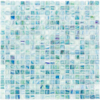 Soho Studio Verve 12.88" x 12.88" Lagoon Dream Glass Mosaic