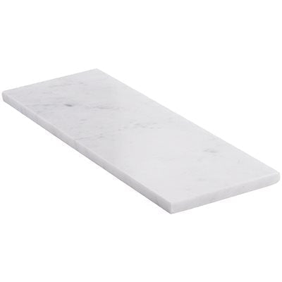 Soho Studio White Carrara 4" x 12" Marble Tile