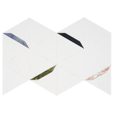 Soho Studio Wunder 12" x 20.5" Marble Mosaic