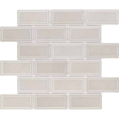 Roca Tile CC Plus Brick 2 x 4 12" x 12" Porcelain Mosaic