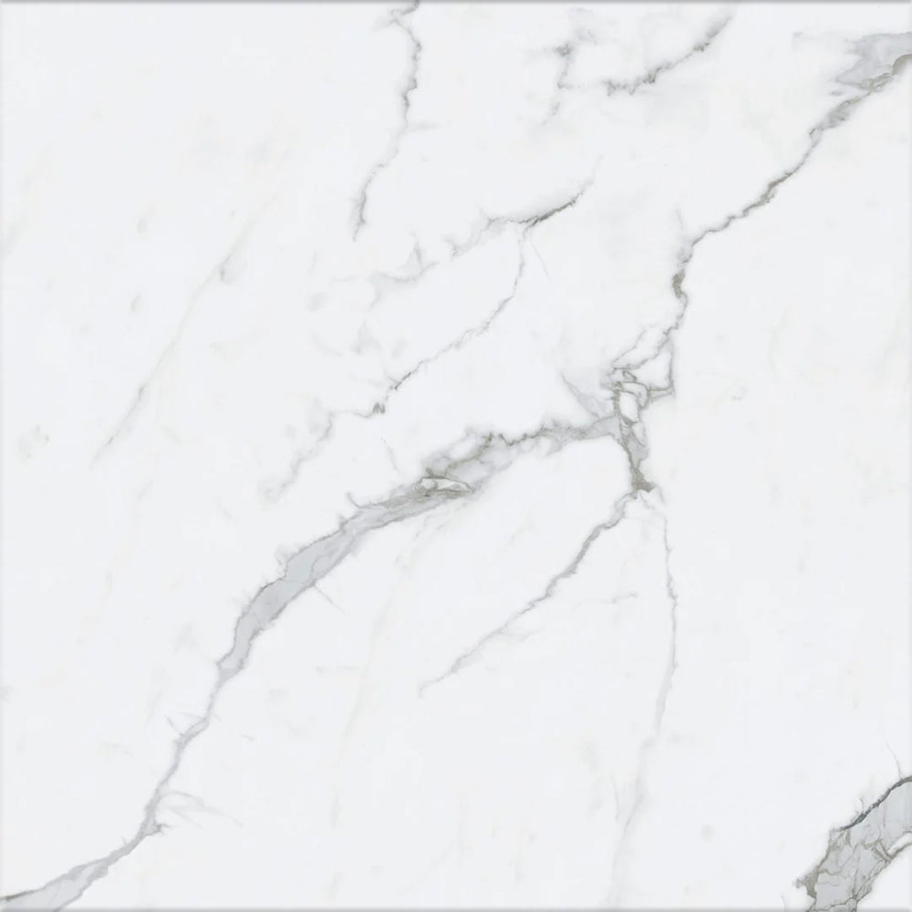 Roca Tile Bianco Venatino 35" x 35" Porcelain Tile