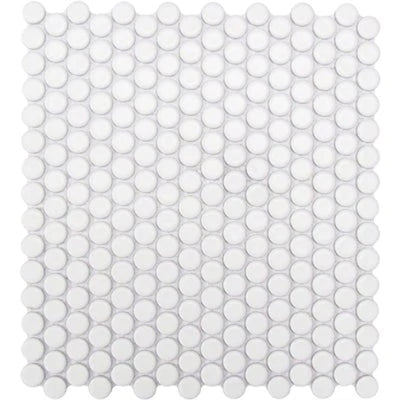 Roca Tile CC Penny Round 12" x 12" Porcelain Mosaic