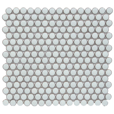 Roca Tile CC Plus Penny Round 12" x 12" Porcelain Mosaic