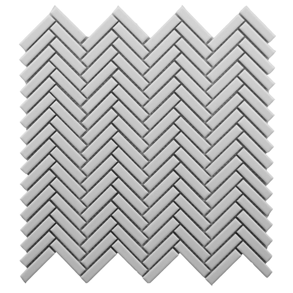 Roca Tile CC Plus Herringbone 12" x 12" Porcelain Mosaic