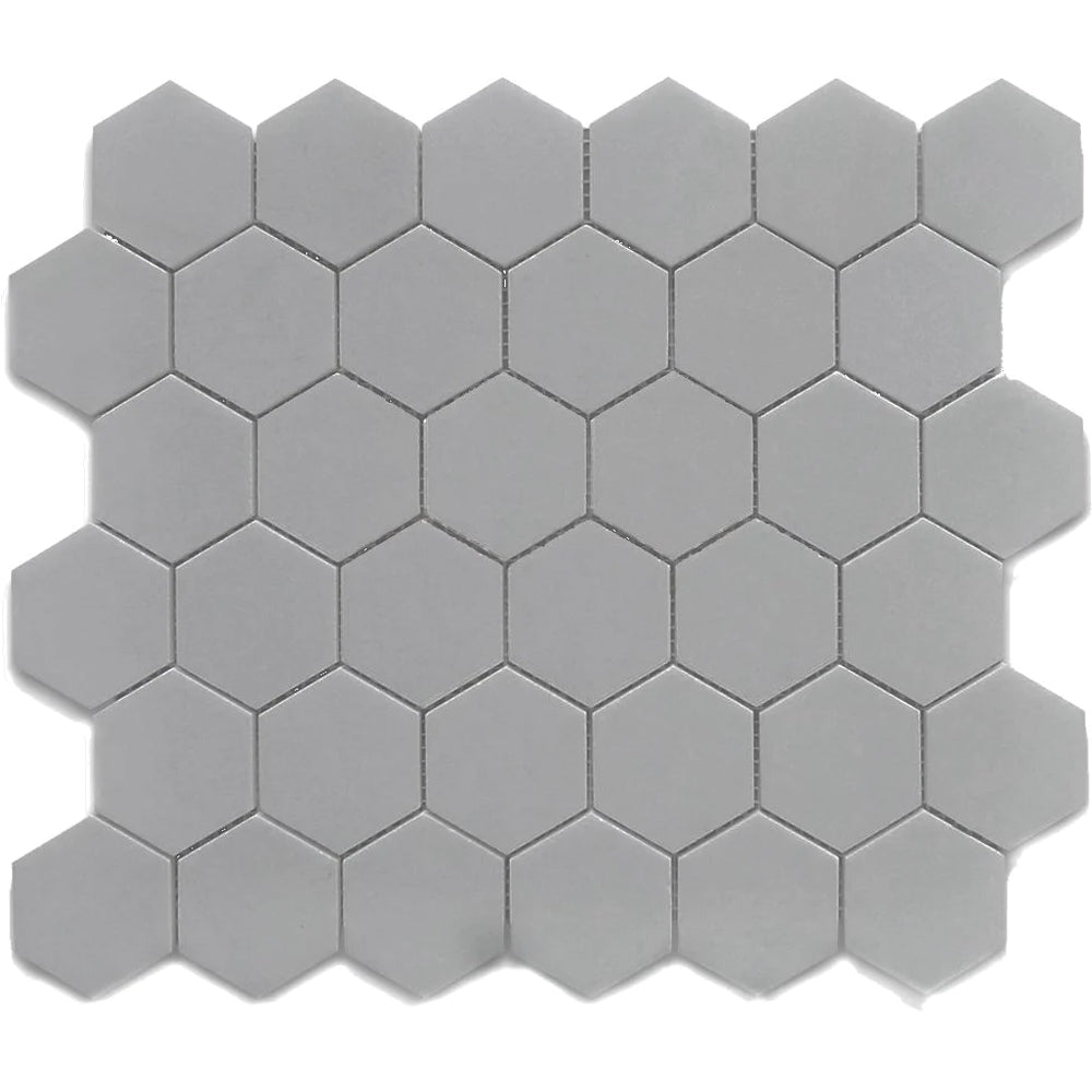 Roca Tile CC Hexagon 2 x 2 12" x 12" Porcelain Mosaic