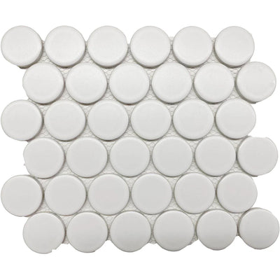 Roca Tile CC Plus Dots 2" 11" x 11.5" Porcelain Mosaic