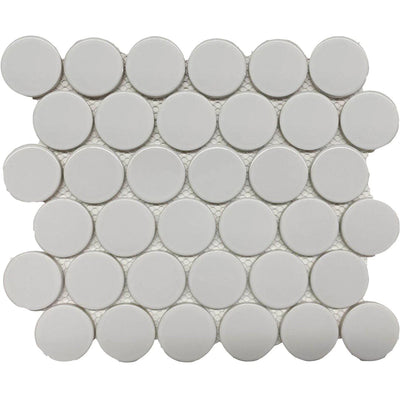 Roca Tile CC Plus Dots 2" 11" x 11.5" Porcelain Mosaic