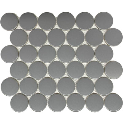 Roca Tile CC Plus Dots 2" 11" x 11.5" Porcelain Mosaic