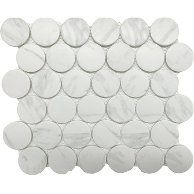 Roca Tile CC Plus Dots 2" 11" x 11.5" Porcelain Mosaic