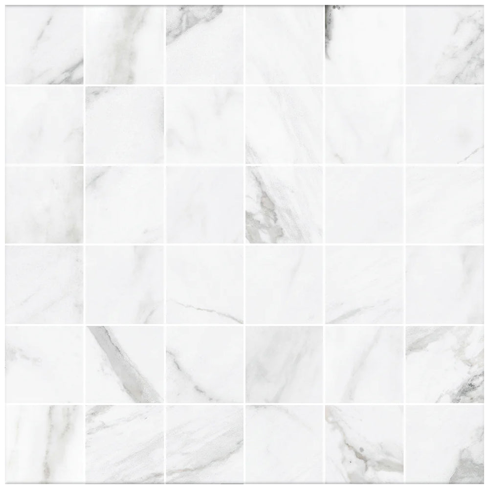 Roca Tile Statuary 2 x 2 13" x 13" Porcelain Mosaic