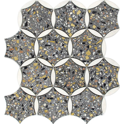 MIR Mosaic Veneziana 11.65" x 13.5" Natural Stone Mosaic