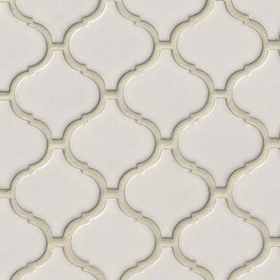 MS International Specialty Shape Arabesque 12" x 12" Porcelain Mosaic