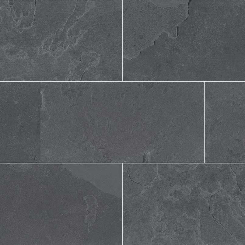MS International Slate And Quartzite 12" x 24" Natural Stone Tile