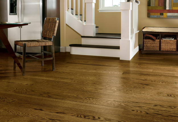 Hartco TimberBrushed Gold 12.7MM 7.5" x RL Limed Ocean Front Hardwood Plank