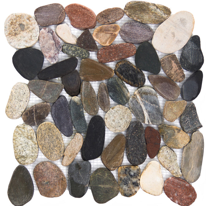 Emser Rivera 12" x 12" Natural Stone Mosaic